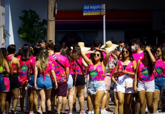 Público de evento privado em São Paulo