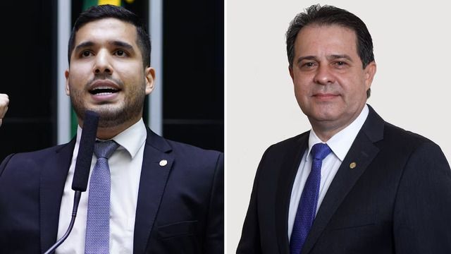 André Fernandes (PL) e Evandro Leitão (PT) disputam o segundo turno em Fortaleza | Fotos: Pablo Valadares/Câmara dos Deputados e Reprodução/ALECE