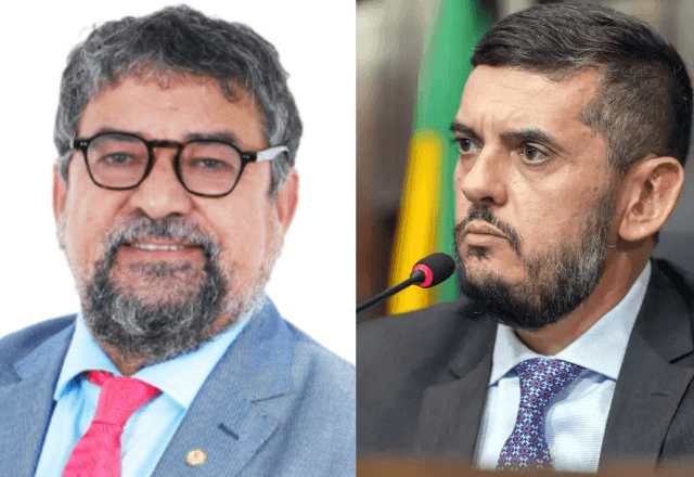Prefeito de Maricá e vice-presidente nacional do PT, Washington Quaquá (à esquerda) e ex-presidente da Alerj Rodrigo Bacellar, do União Brasil, à direita | Reprodução