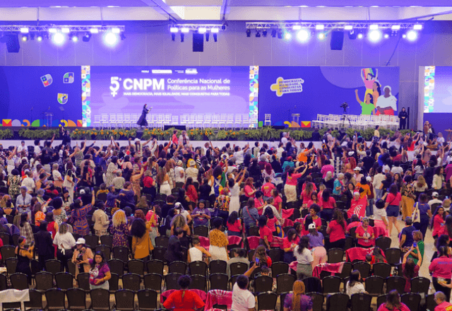 Quinta edição da Conferência Nacional de Políticas para as Mulheres, em Brasília | Divulgação/Thiago Lustosa/Ministério das Mulheres