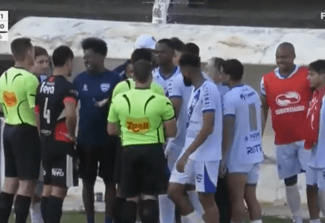 Caso de injúria racial ocorreu durante partida entre Batel e Nacional-PR | Reprodução