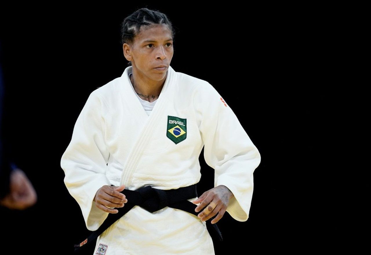 Medalhista de ouro em Rio 2016, Rafaela Silva tenta sua segunda medalha olímpica (Foto: Alexandre Loureiro / COB)