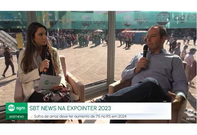 Raissa Lomonte entrevista Alexandre Velho, presidente da Fedearroz