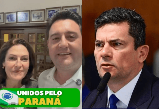 Ratinho Junior e Cristina Graeml se unem contra Sérgio Moro no Paraná | Reprodução 
