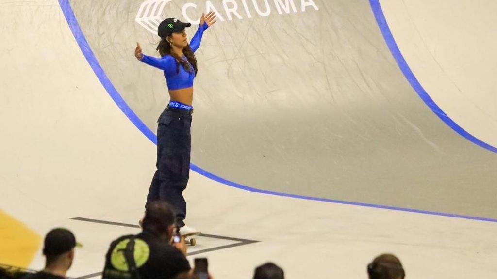 Rayssa Leal vence mundial de skate street e entrar para história com tricampeonato | Reprodução Time Brasil