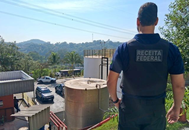 Receita Federal na operação Alquimia | Divulgação/Receita Federal