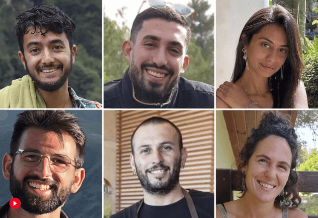 Reféns mortos pelo Hamas durante a guerra | Reprodução/AP News