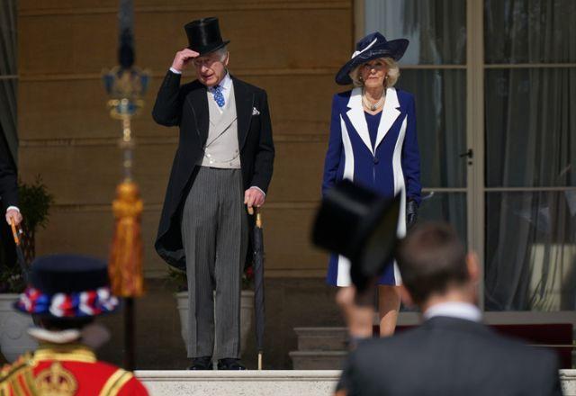Rei Charles e a rainha consorte Camilla