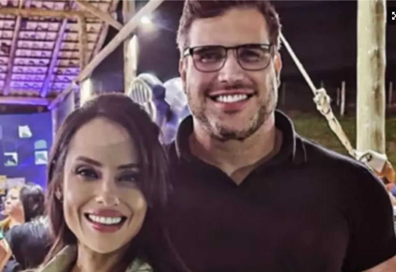 Ana Paula foi indiciada juntamente com o marido nesta sexta-feira (29) por porte ilegal de arma de fogo - Redes Sociais / Reprodução