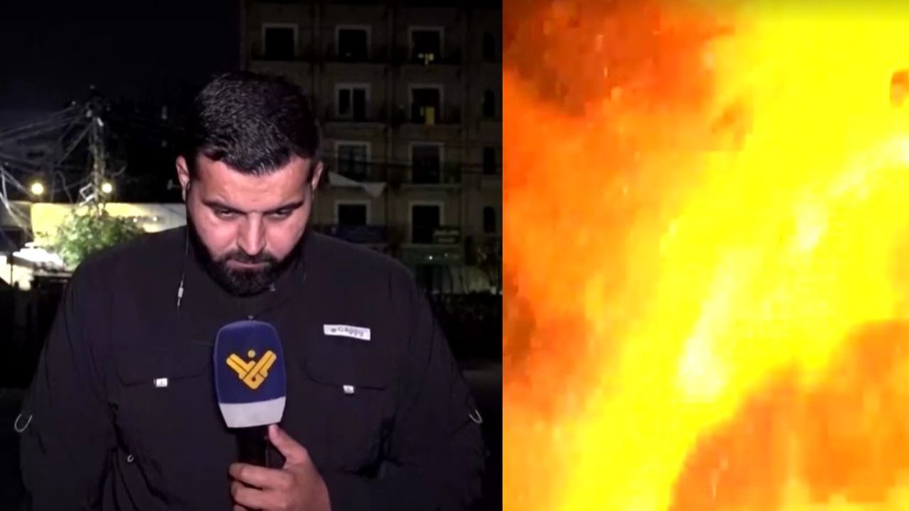 Imagem da notícia: VÍDEO: Ataque israelense fere repórter de emissora libanesa Imagem da notícia: VÍDEO: Ataque israelense fere repórter de emissora libanesa