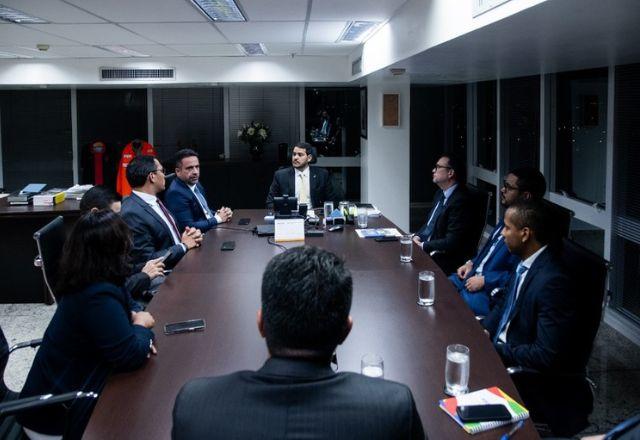 Reunião entre AGU e o governador de Alagoas