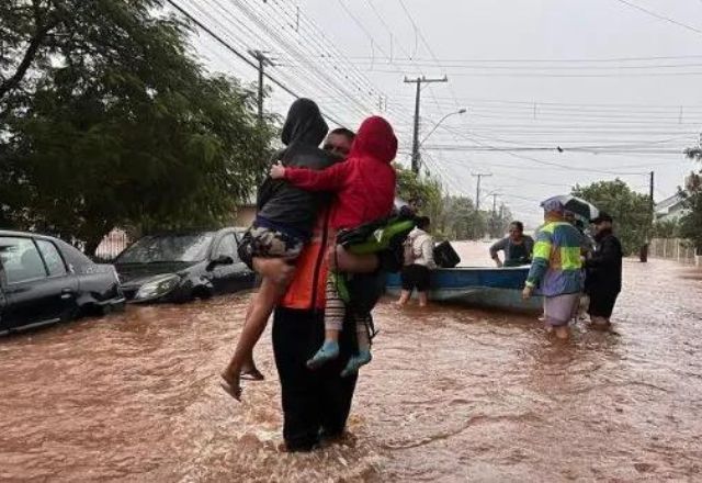 Chuvas no Rio Grande do Sul | Divulgação