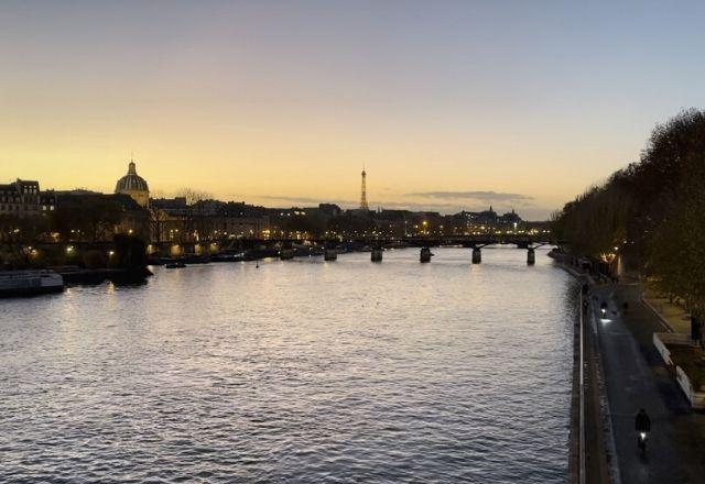 Rio Sena em Paris