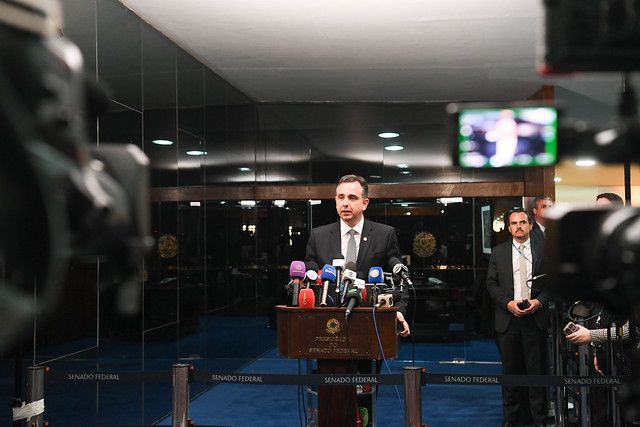 O presidente do Senado, Rodrigo Pacheco (PSD-MG), anunciou acordo após | Jonas Pereira/Agência Senado