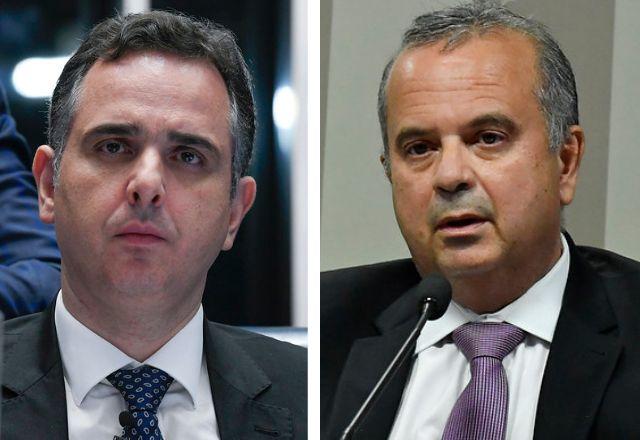 Rodrigo Pacheco e Rogério Marinho