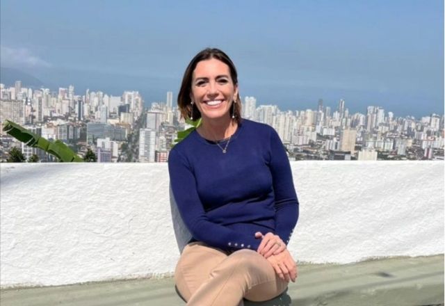 Rosana Valle, candidata à prefeitura de Santos, é sabatinada | Reprodução/Redes sociais