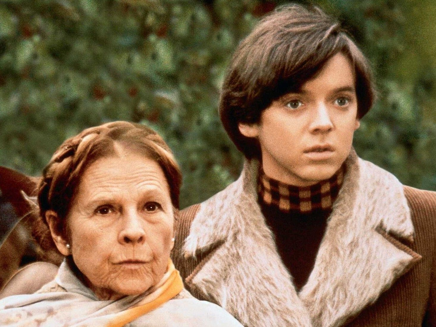 Ruth Gordon e Bud Cort no filme clássico "Ensina-me a Viver" (1971), de Hal Ashby | Reprodução