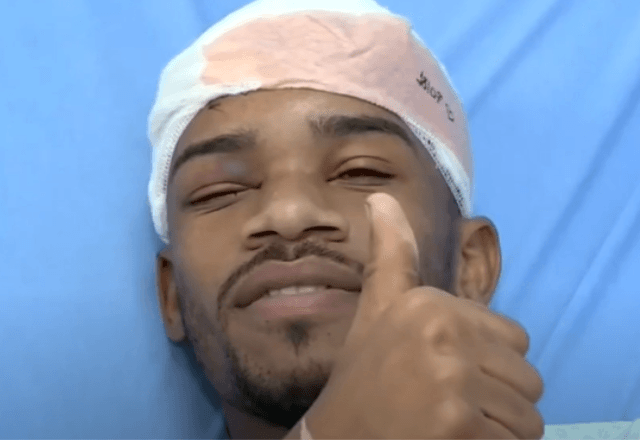 Vitor Soares do Nascimento está internado no Hospital Municipalizado Adão Pereira Nunes | SBT RIO
