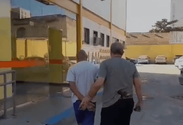 Gabriel Santos Bispo foi presos por agentes da delegacia da mulher | Polícia Civil