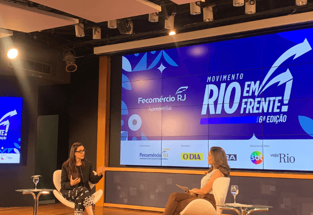 Carol Sponza foi a terceira sabatinada da 6ª edição do Movimento Rio Em Frente | SBT News