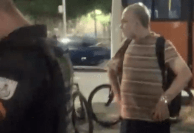 Lelio Fernando Martins, de 66 anos, acusou entregador de app de roubo na última sexta (30) | Reprodução