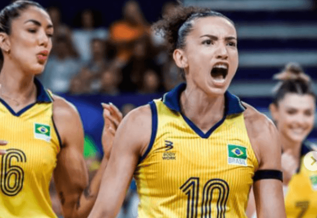 A jogadora destaque da competição foi Gabi, com 20 pontos marcados na quadra adversária | Luiza Moraes/COB e FIVB