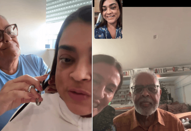 Artista compartilha nas redes sociais rotina ao lado de amigos durante as sessões de quimioterapia | Reprodução Instagram
