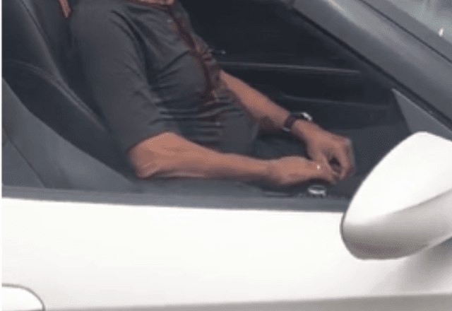 Policial militar é baleado dentro de BMW no Rio de Janeiro | Reprodução 