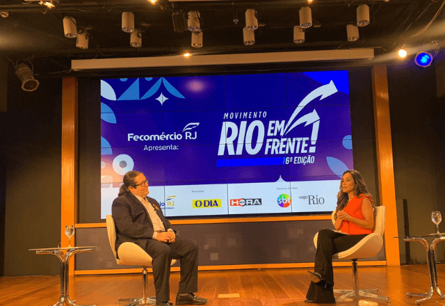Tarcísio Motta foi sabatinado pela apresentadora do SBT Rio, Isabele Benito, nesta sexta-feira (30) | SBT News