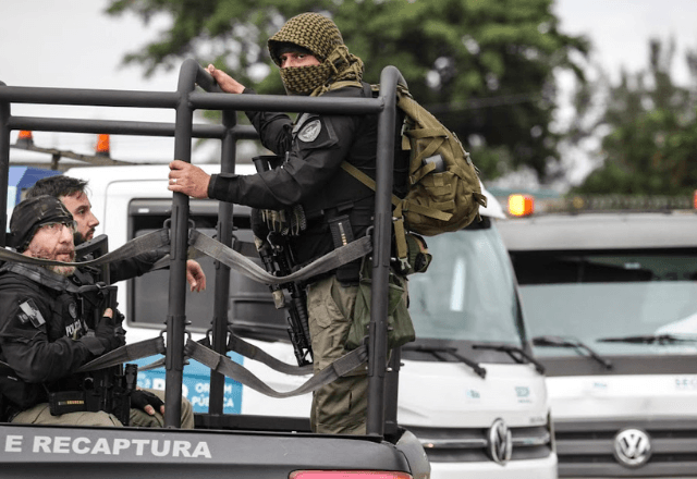 Mais de dois mil policiais participaram da ação | Governo do RJ
