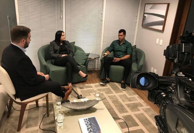 SBT Brasília entrevista com exclusividade personal trainer | Reprodução