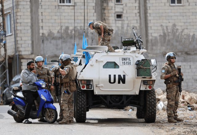 Forças de Paz da ONU no sul do Líbano | Divulgação/Ramiz Dallah/Anadolu/Reuters
