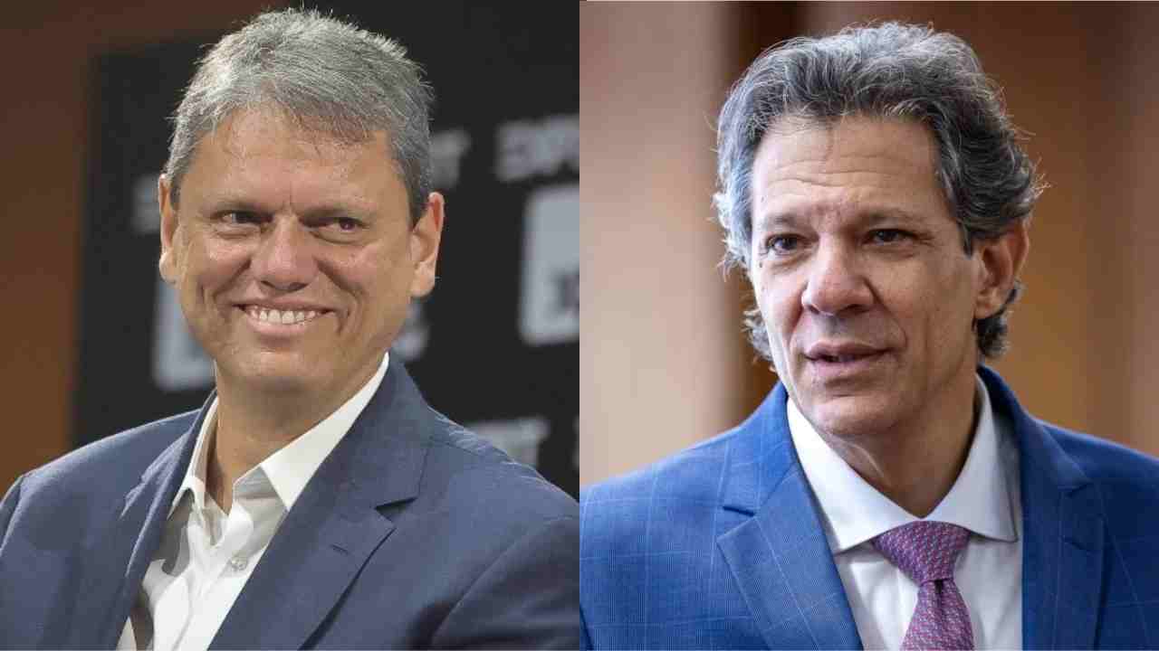 Pesquisa: Tarcísio tem 46% e Haddad 33% no 1º turno em SP Pesquisa: Tarcísio tem 46% e Haddad 33% no 1º turno em SP