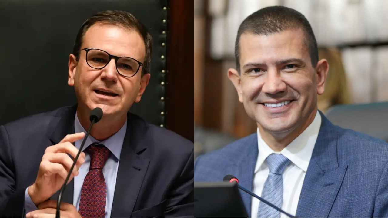 Imagem da notícia: AtlasIntel no RJ: Paes tem 51,1% e Ruas, 42,1% no 2º turno Imagem da notícia: AtlasIntel no RJ: Paes tem 51,1% e Ruas, 42,1% no 2º turno