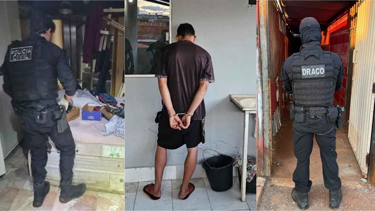 DF, GO e SP: polícia mira PCC e cumpre 21 mandados de prisão