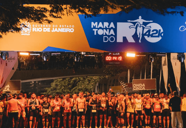 Maratona do Rio começa no final de maio.  | Divulgação/Maratona do Rio