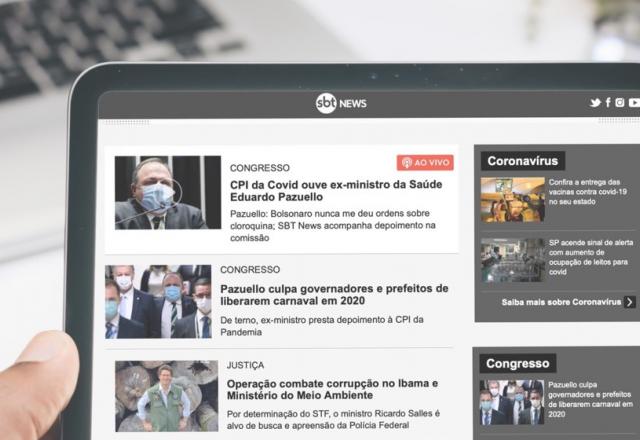 SBT News completa seu primeiro ano SBT News completa seu primeiro ano
