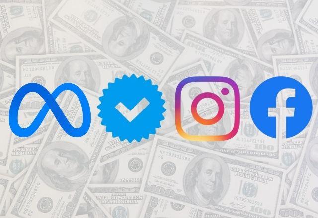 Serviço custará entre US$ 12 a US$ 15 mensais. Selo pode ser usado no Facebook e Instagram | Montagem/SBT News