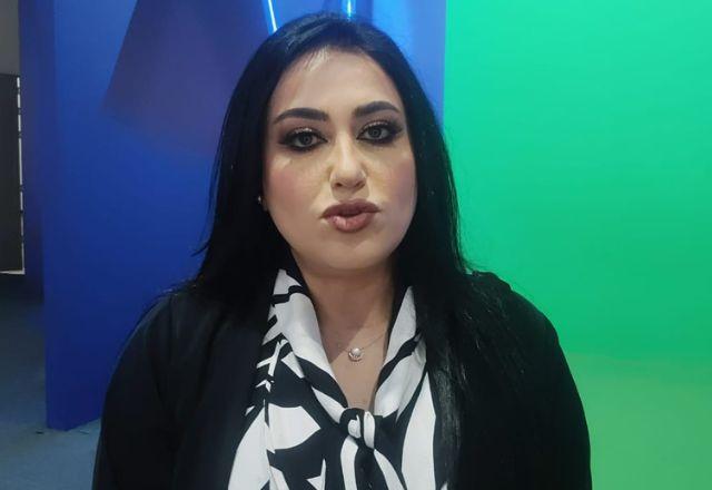 Nashwa Al-Ruwaini em entrevista ao SBT News | Guilherme Resck/SBT News