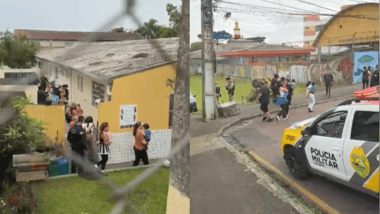 Homem é morto após fazer 13 crianças reféns em escola do PR