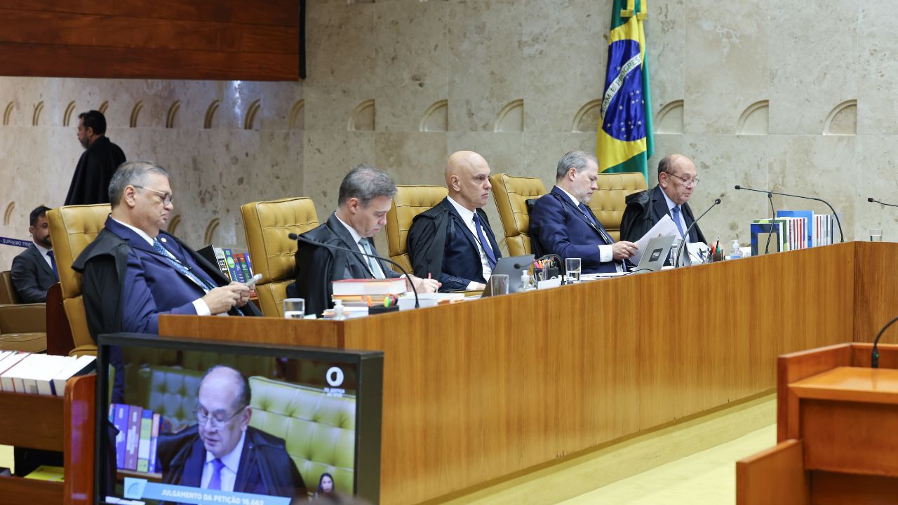Plenário do STF no julgamento do caso envolvendo o ministro Alexandre de Moraes e o Banco Master | Rosinei Coutinho/STF
