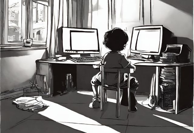 Safernet aponta aumento de denúncia de crianças e adolescentes abusados na internet | Imagem gerada por IA