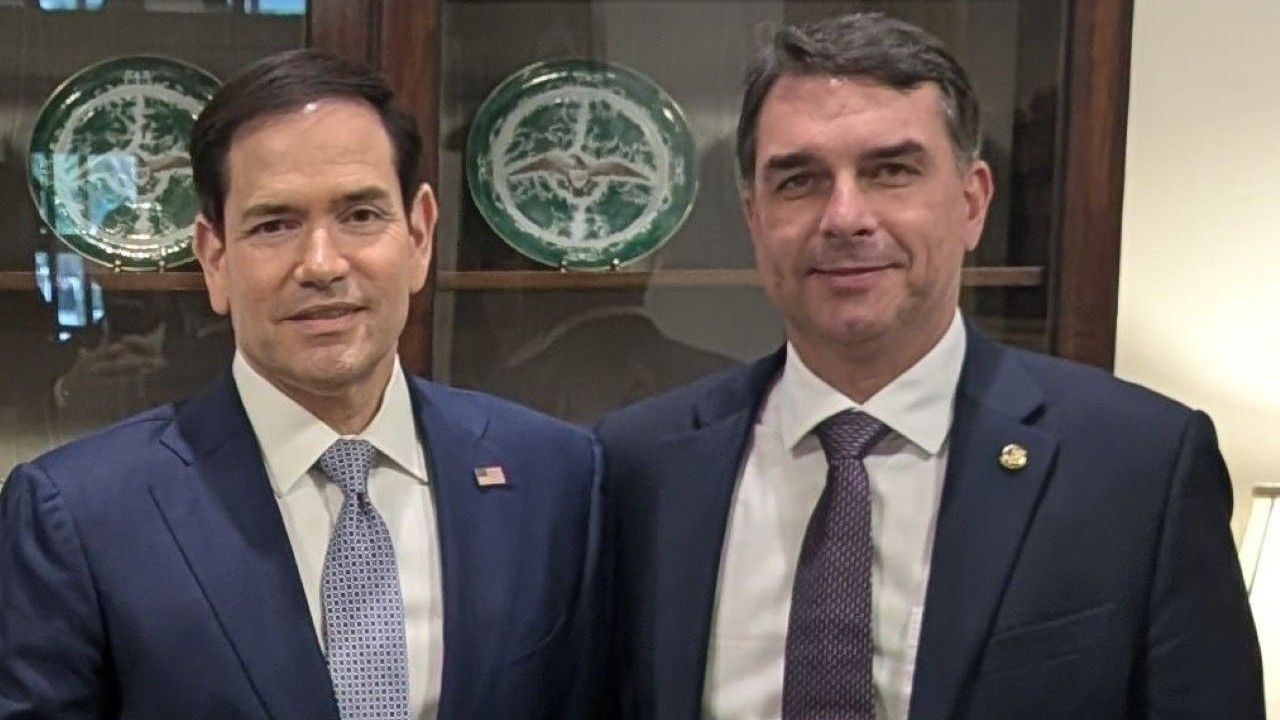 Imagem da notícia: Rubio reitera tarifaço dos EUA em carta a Flávio Bolsonaro