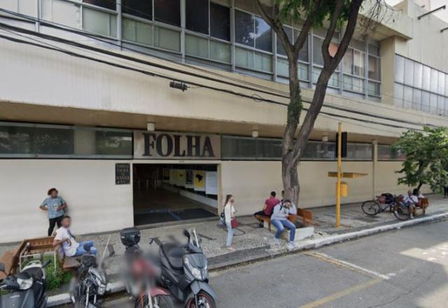 Polícia investiga projétil que atingiu prédio da Folha, em São Paulo Polícia investiga projétil que atingiu prédio da Folha, em São Paulo