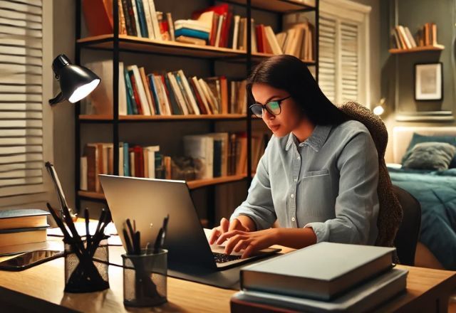 Segundo a plataforma com cerca de 150 milhões de alunos em todo o mundo, no Brasil, as mulheres são quase a metade de matriculados | Imagem gerada por IA
