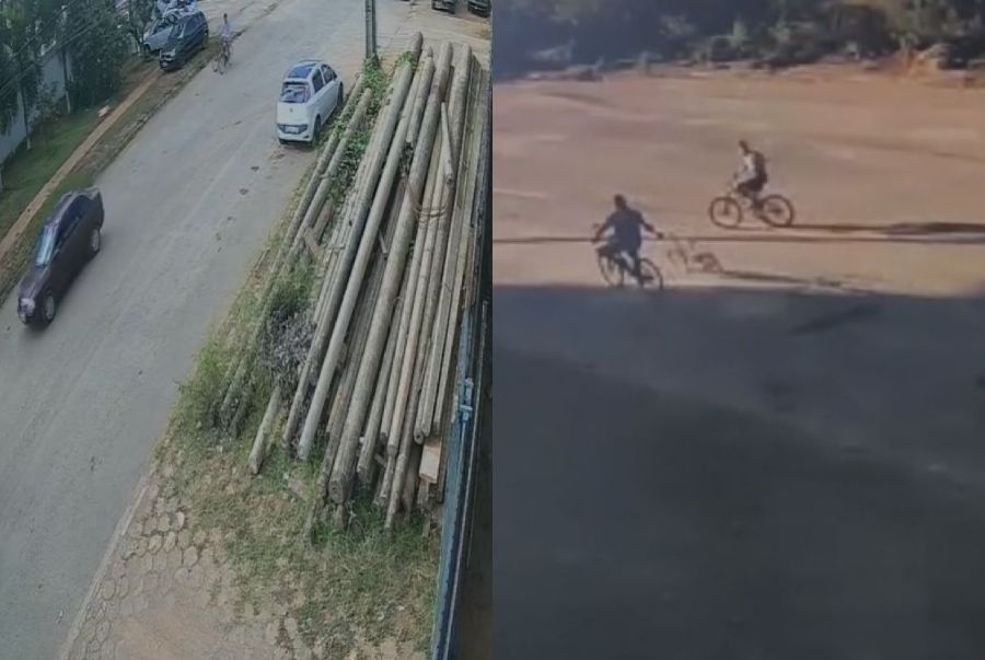 Segundo as investigações, os suspeitos chegavam aos locais dos crimes utilizando bicicletas. Em pelo menos um dos casos, usaram até um automóvel furtado em outra ação | Reprodução/PCDF