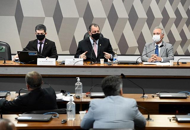 Senadores realizam a CPI da pandemia (Divulgação/Senado Federal)
