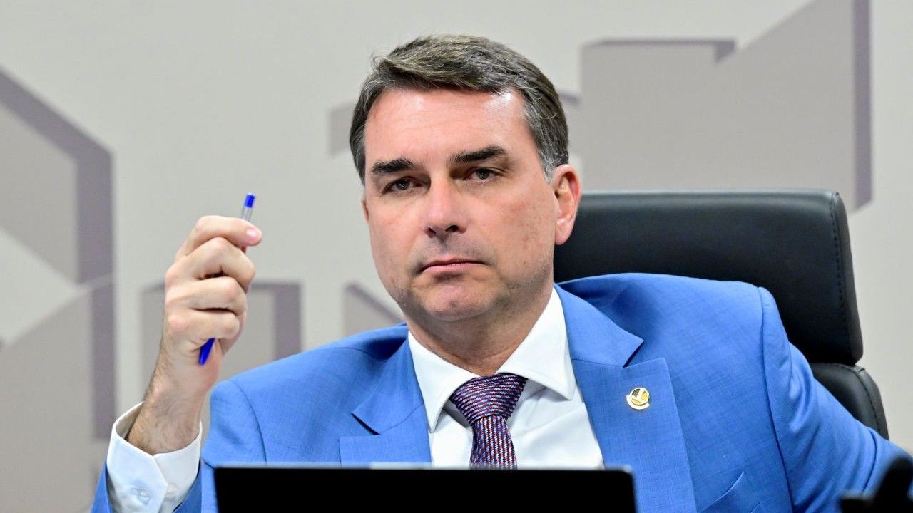 Senador Flávio Bolsonaro (PL-RJ) | Divulgação/Geraldo Magela/Agência Senado