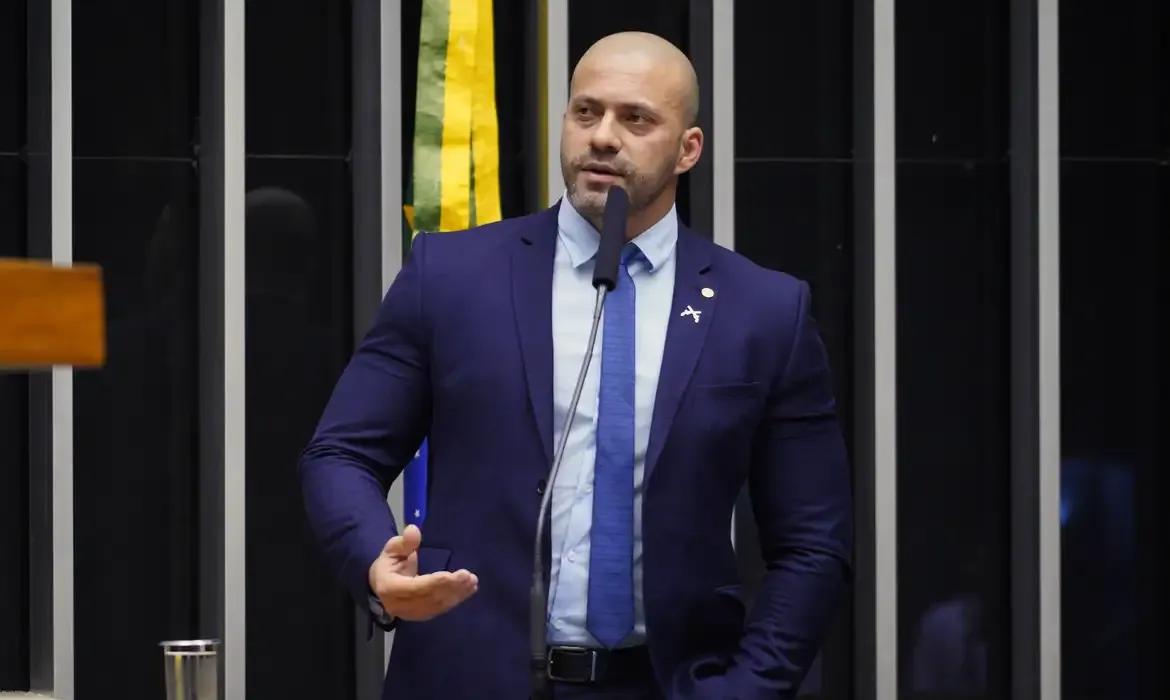 O ex-deputado Daniel Silveira foi condenado, em 2022, a 8 anos e 9 meses de prisão| Acervo Câmara dos Deputados