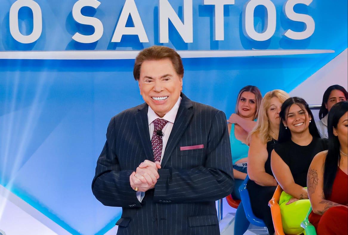 O apresentador Silvio Santos/ Assessoria SBT